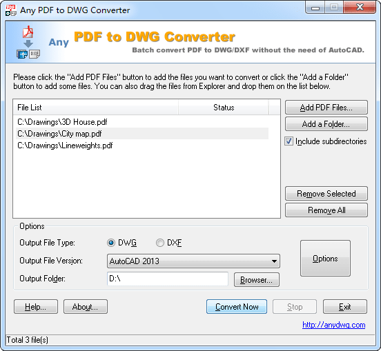 Any pdf to dwg converter free download